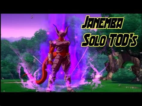 DBFZ Janemba Solo TOD S Level 1 Kill No Supers Kill More YouTube