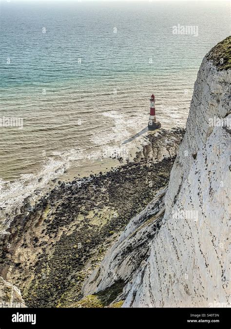 Beachy Head lighthouse Stock Photo - Alamy