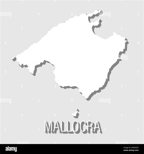 Forma De La Isla De Mallorca Imágenes Vectoriales De Stock Alamy