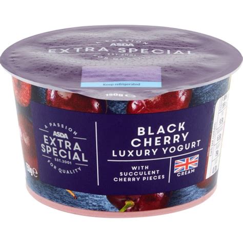 Asda Extra Special Black Cherry Yogurt 150g Compare Prices And Where