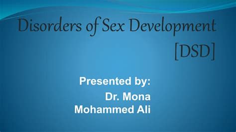 Disorders Sex Development Ppt