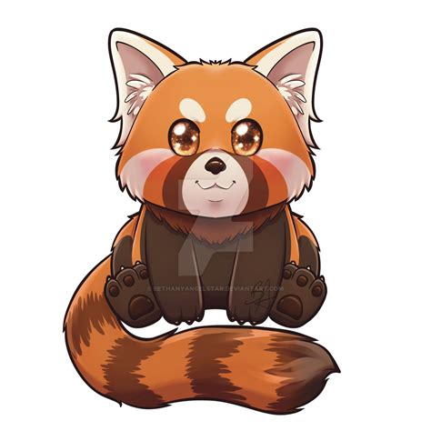 Red Panda By Bethanyangelstar On Deviantart