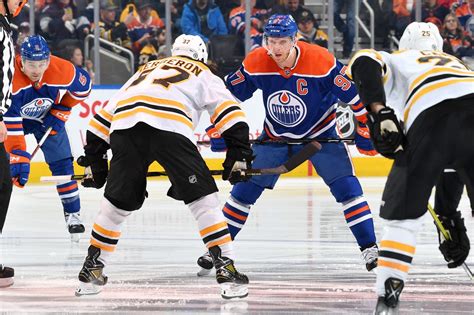 Preview Bruins Kick Off Their Road Trip With A Visit To Edmonton Stanley Cup Of Chowder