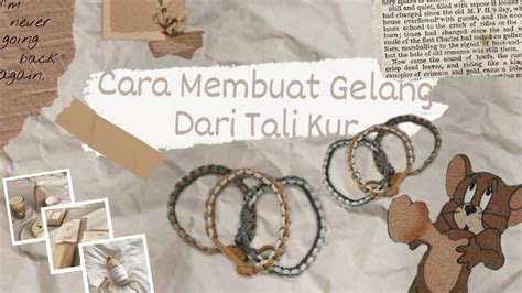 Cara Membuat Gelang Tali Kur Maurilla Acitya23 Youtube