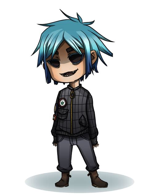 2d Chibi Gorillaz Chibi Gorillaz Art