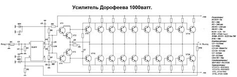 Простая схема усилителя 1000 вт - как самому собрать мощный унч?