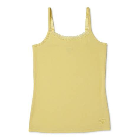 Justice Justice Girls Ribbed Braless Layering Cami Sizes 5 18 And Plus