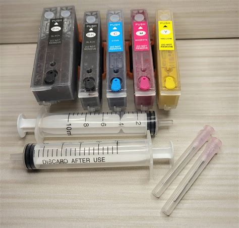 Sublimation Pre-filled Refillable Ink Cartridges for Epson Expression ...