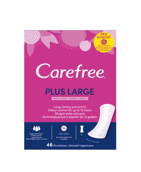Carefree plus large tisztasági betét