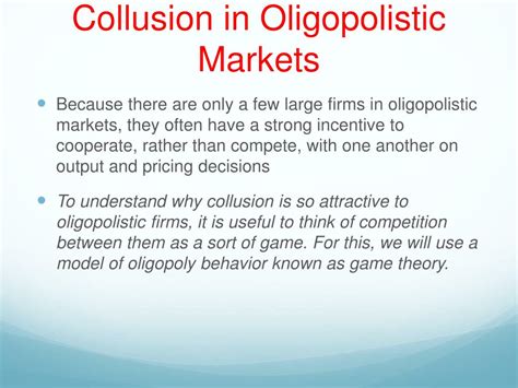 Ppt Oligopoly Powerpoint Presentation Free Download Id 1788834