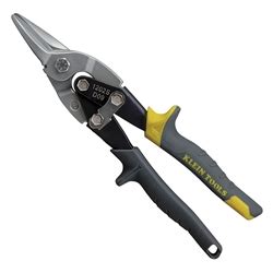 Klein Straight Aviation Snips w/ Wire Cutter