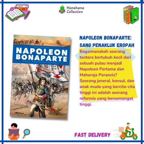 Novel Grafik Napoleon Bonaparte Sang Penakluk Eropah Shopee Malaysia