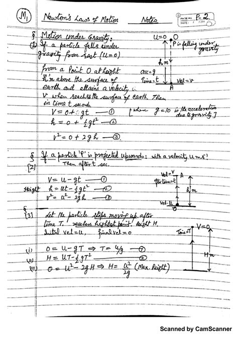 Solution Newtons Laws Of Motion Notes Studypool