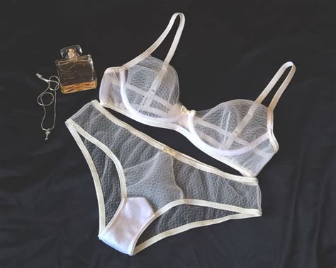 See Through Lingerie Sheer Lingerie Sheer Bra Transparent Panties See Through Bra Sheer