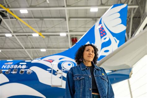 Alaska Airlines Unveils Salmon Livery To Celebrate Indigenous Culture