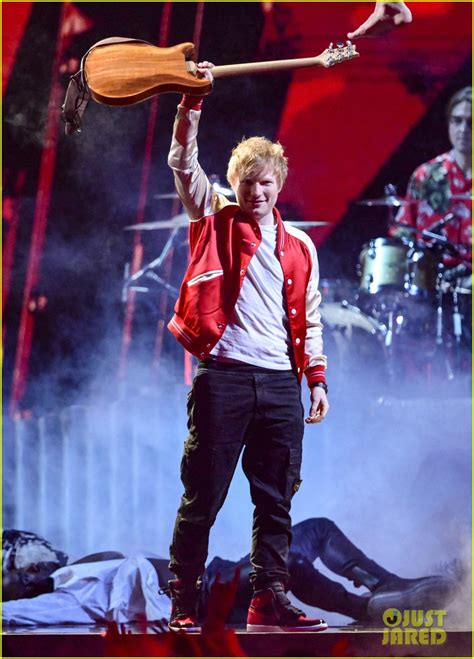 Ed Sheeran Performs Bad Habits And The Joker And The Queen At Brit