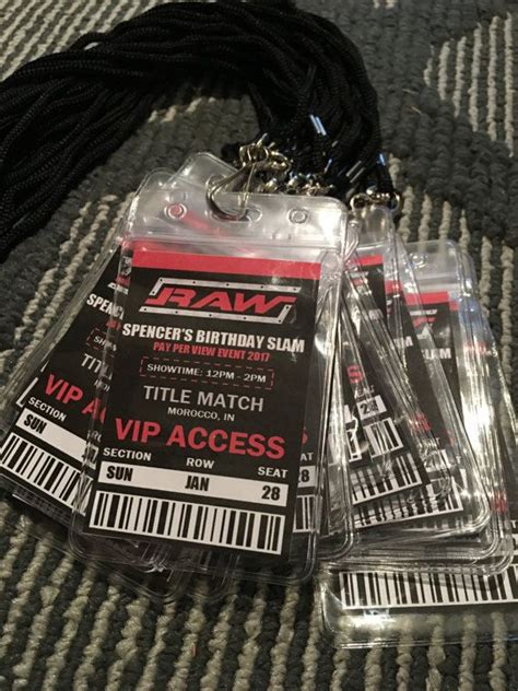 WWE VIP Passes are perfect invitations for your WWE fans upcoming ...