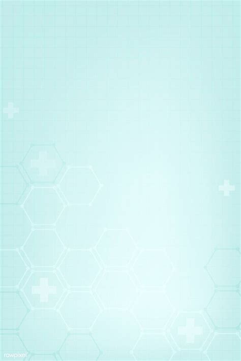 Medical Background Vector in Blue and White