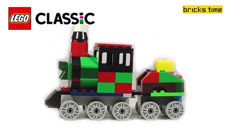 Lego Classic 10696 Toy Train Christmas Theme Train Build