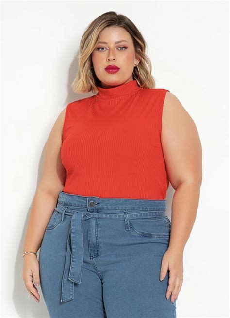 Plus Size Feminino Marguerite