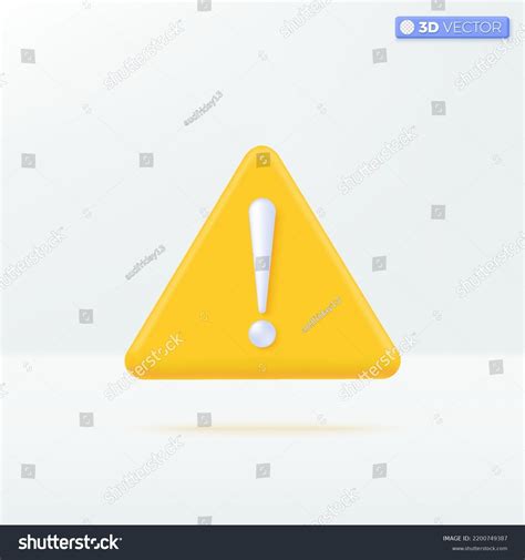 Exclamation Mark Icon Symbols Warning Alert Royalty Free Stock