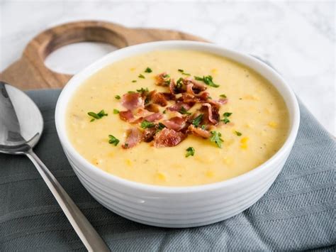 Quick Bacon Potato Soup Plated Cravings