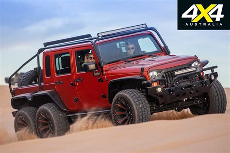 Hellcat V Powered Jeep Jk Wrangler X Ute Feature X Australia