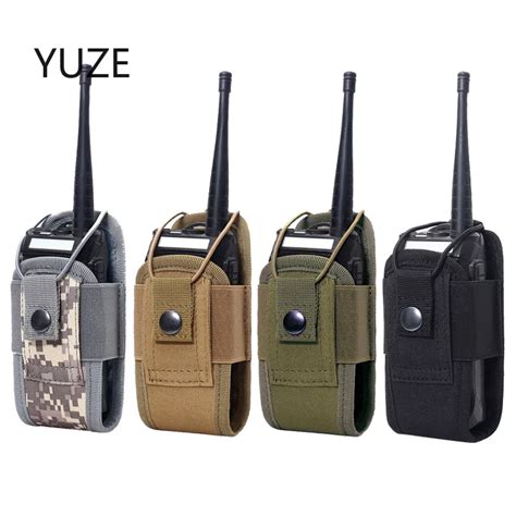 D Tactical Molle Radio Walkie Talkie Pouch Waist Bag Holder Pocket