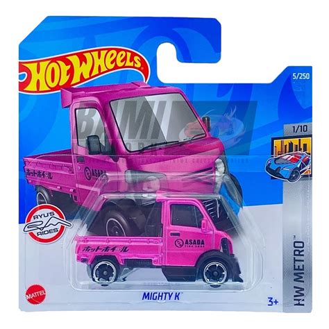 1 X Masinuta Metalica Hot Wheels Mighty K Coelctia 2022 Roz 1 64 EMAG Ro