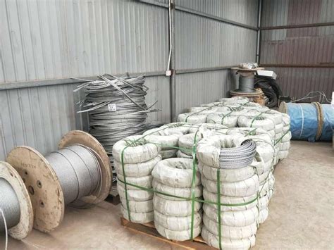 Steel Wire Rope Galvanized 1x19 High Carbon Hot Ele Dip Galvanized