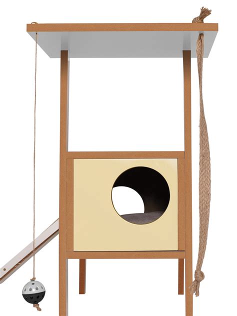 Toca Para Gatos Arranhador Nino Nude Elo