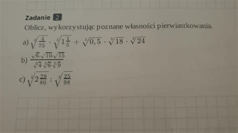 Prosze O Pomoc Oblicz Brainly Pl