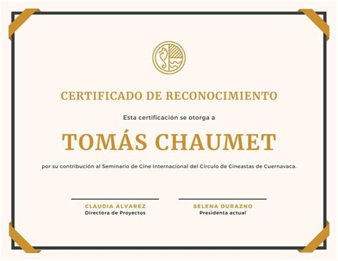 Plantillas De Certificados De Participación Gratis Canva