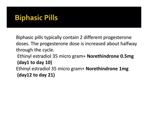 Class Oral Contraceptives Ppt