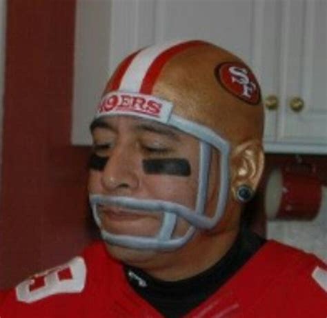 Helmet Head Face Painting Easy Football Face Paint Face Painting