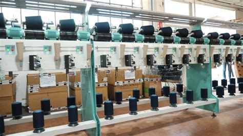 Yarn Making Processes Textile Factory Equipment Spinning Production