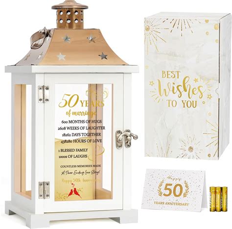 Amazon Th Anniversary Lantern Best Th Wedding Anniversary For