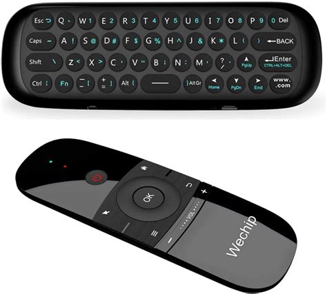 WeChip Air Mouse Uzaktan Kumanda Klavyeli 2 4 GHz Taşınabilir