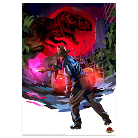 Jurassic Park Limited Edition Art Print Fanattik