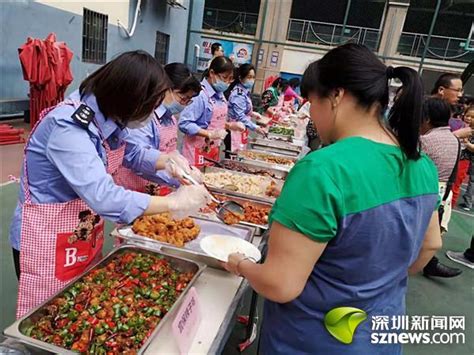 坳下社区举办美食荟萃美食节 增进邻里感情深圳新闻网