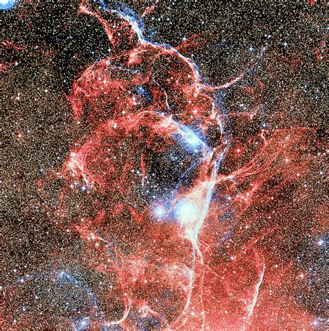 Optical Image Of The Vela Supernova Remnant Photograph By Celestial