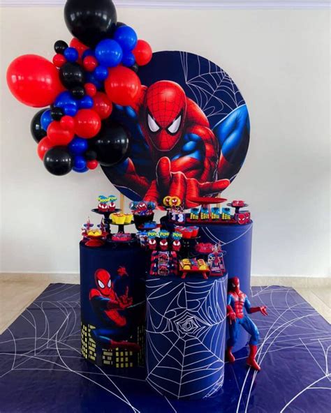 Festa do Homem Aranha 90 ideias incríveis cheias de ação e criativ