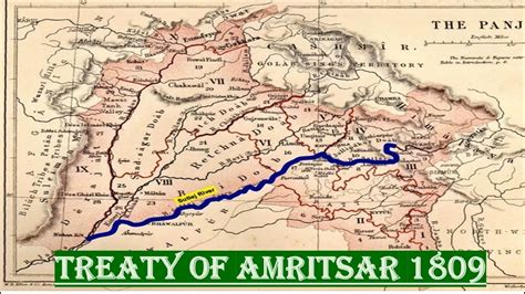 Treaty Of Amritsar 1809 In Hindi YouTube