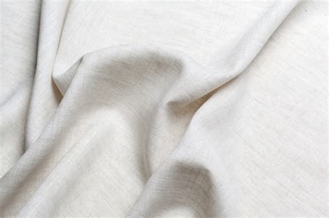 Premium Photo White Linen Canvas Texture