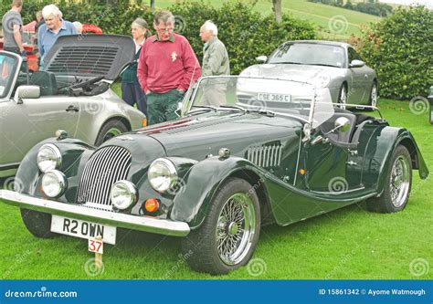 Morgan Classic Sports car. editorial photography. Image of history - 15861342