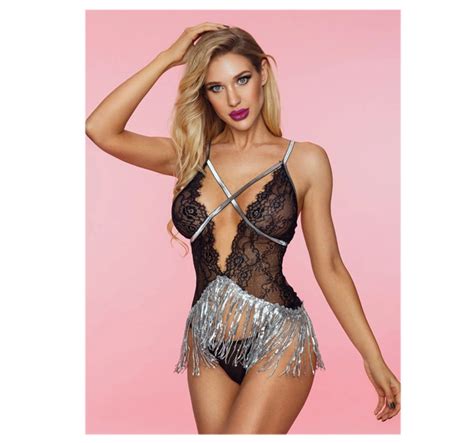 Sexy Leotards Lace Underwear Hollow Open Crotch Jumpsuit Sexy Underwear For Sex Lingerie Sex