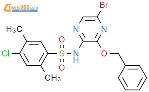 648890 48 6 Benzenesulfonamide N 5 Bromo 3 Phenylmethoxy Pyrazinyl 4