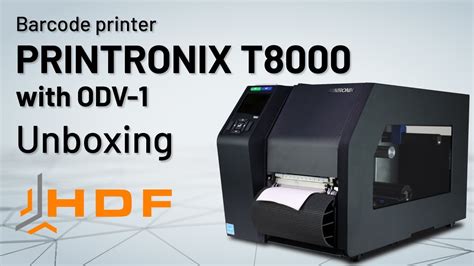 Printronix T8000 With Barcodes Verifier Odv 1 Unboxing Eng Youtube