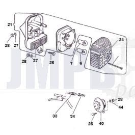 Puch Maxi Taillight JMPB Parts