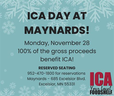 Maynards Set To Host 15th Annual Ica Day — Ica